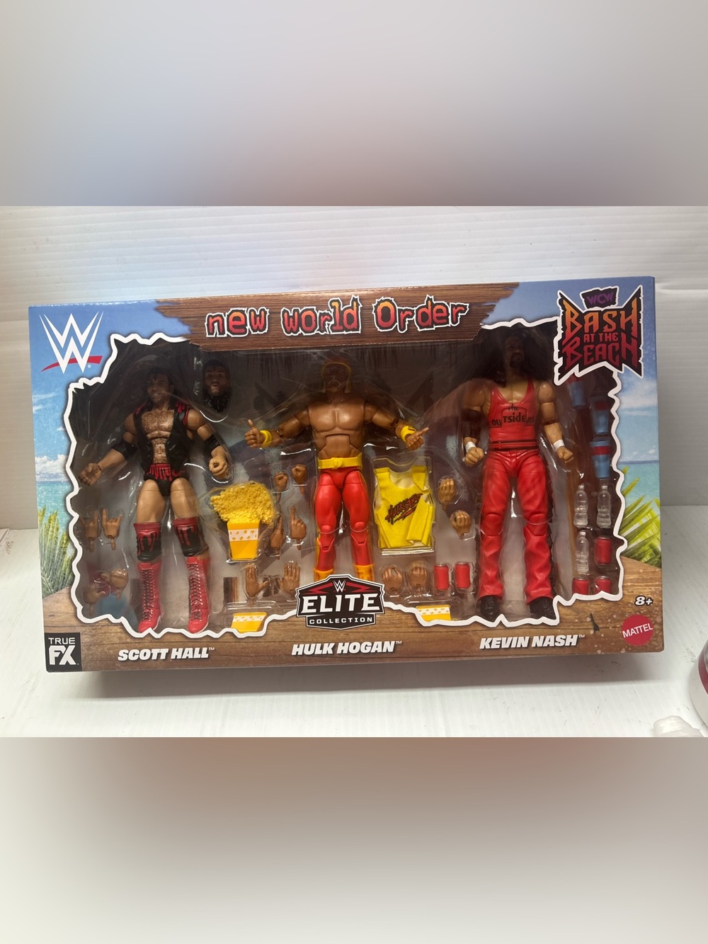WWE New World Order Bash At The Beach Scott Hall Hulk Hogan Kevin Nash WCW